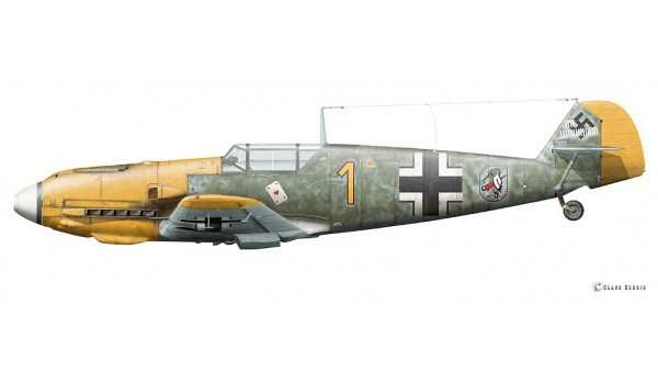 Messerschmitt Bf 109 E-4, Josef Priller, October 1940